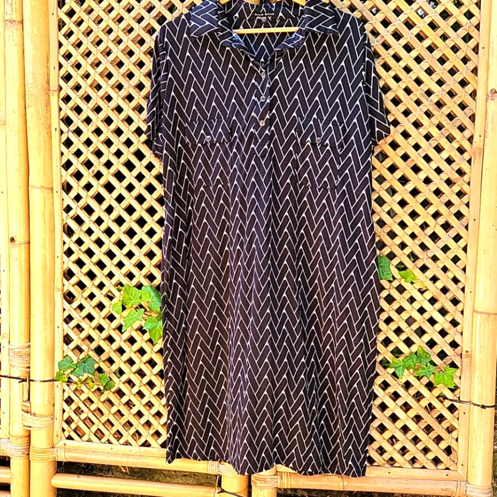 Geometric Design Dress